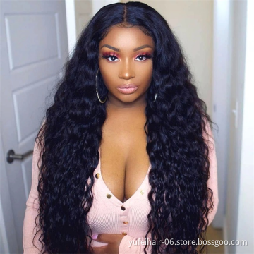 100% Brazilian human hair wig HD transparent Swiss lace front wig,curly cuticle aligned lace front wig,360 lace frontal wig